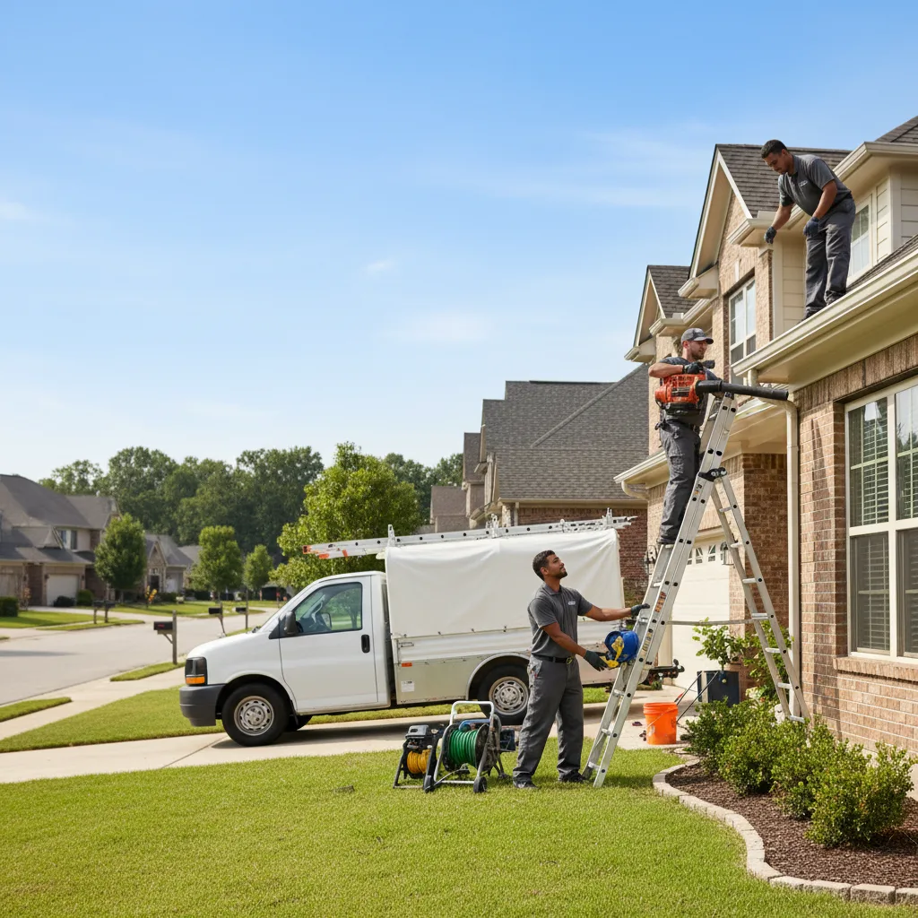 Home Gutter Service in Bryson, TX near me